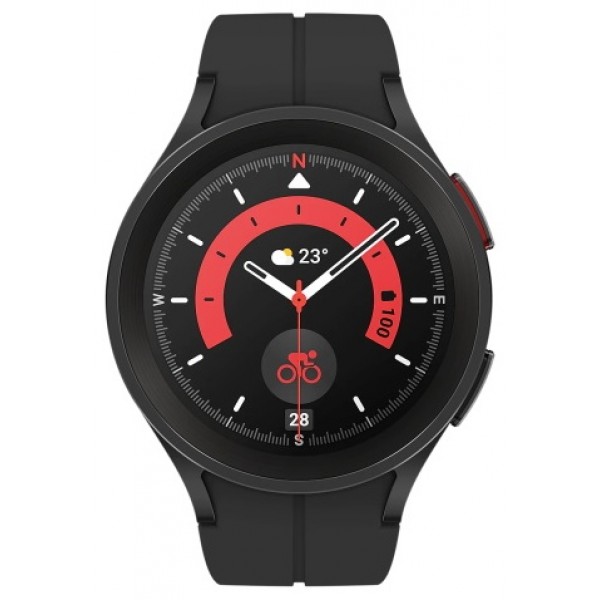 Умные часы  Samsung Galaxy Watch 5 Pro 45 mm, Black Titanium