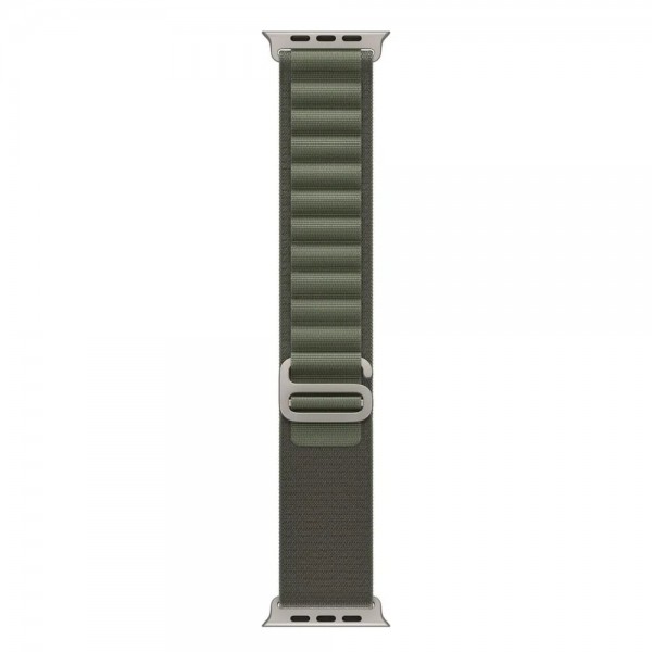 Ремешок для Apple Watch Ultra 49mm Green Alpine Loop - L (Зеленый) (MQE43)