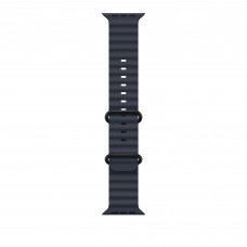 Ремешок для Apple Watch 49mm Navy Ocean Band Black Titanium Finish (Темно-синий) 