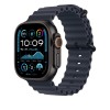 Ремешок для Apple Watch 49mm Navy Ocean Band Black Titanium Finish (Темно-синий) 