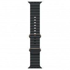 Ремешок для Apple Watch 49mm  Black Ocean Band (Черный) 