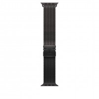 Ремешок для Apple Watch 49mm Black Titanium Milanese Loop - M (Черный) (MXKG3)