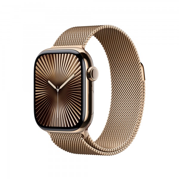Ремешок для Apple Watch 42mm Gold Milanese Loop (Золотой)
