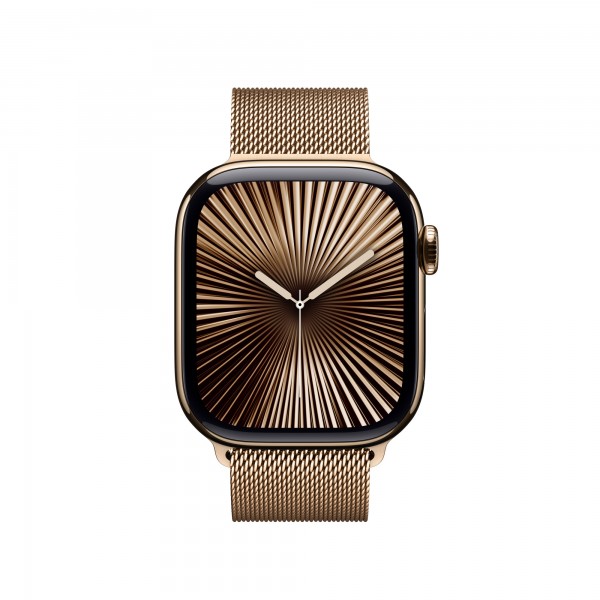 Ремешок для Apple Watch 42mm Gold Milanese Loop (Золотой)
