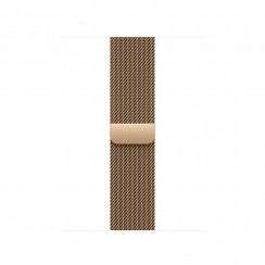Ремешок для Apple Watch 46mm Gold Milanese Loop - S/M (Золотой)