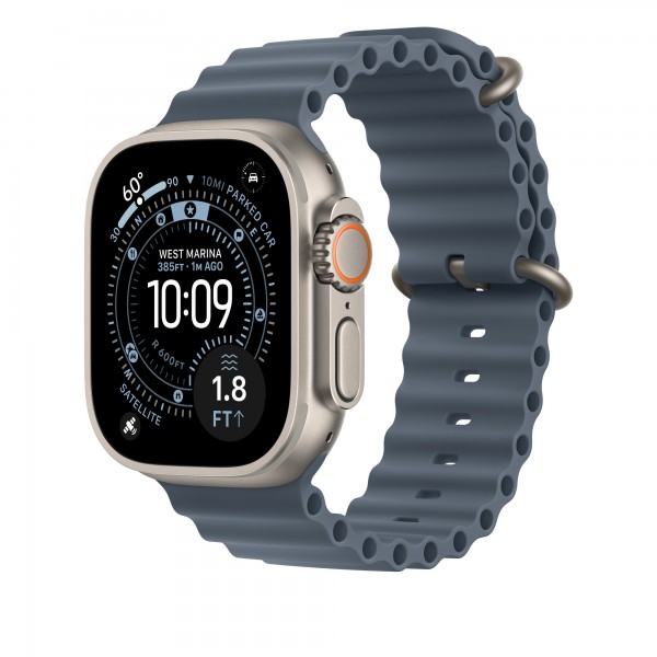 Ремешок для Apple Watch 49mm Anchor Blue Ocean Band 