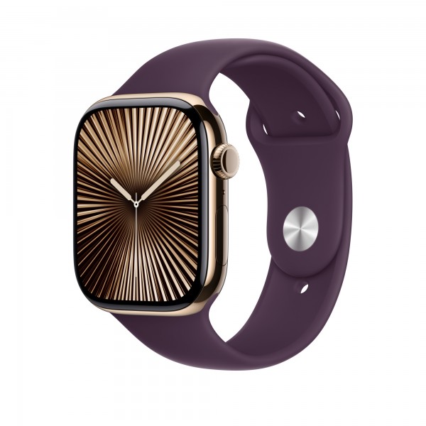 Ремешок для Apple Watch 46mm Plum Sport Band - S/M (Бордовый)