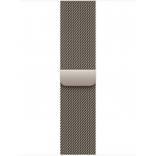 Ремешок для Apple Watch 46mm Natural Milanese Loop - S/M (Бежевый)