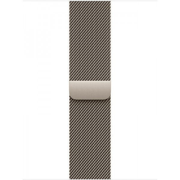 Ремешок для Apple Watch 46mm Natural Milanese Loop - S/M (Бежевый)