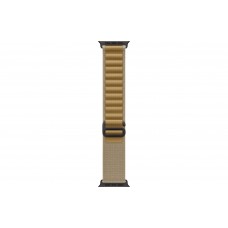 Ремешок для Apple Watch Ultra 49mm Tan Alpine Loop - M (Черный) Black Titanium Finish