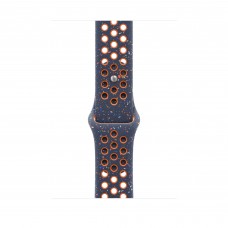 Ремешок для Apple Watch 46mm Blue Flame Nike Sport Band - M/L