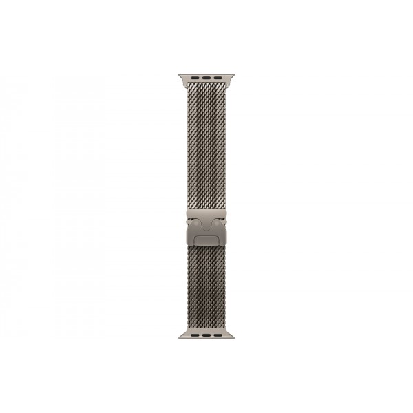 Ремешок Natural Titanium Milanese Loop 49mm для Apple Watch - размер S (MXKC3)