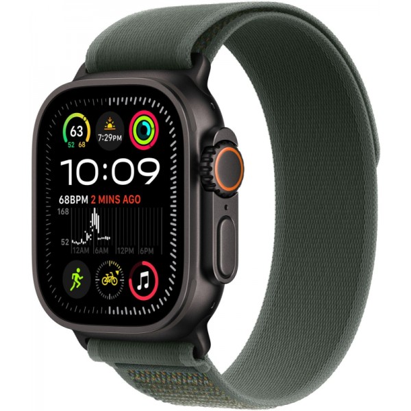 Купить Ремешок для Apple Watch Ultra 49mm Green Trail Loop - S/M (Зеленый) (MYQ33) в Москве