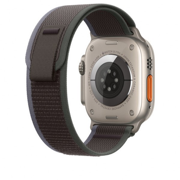 Ремешок для Apple Watch Ultra 49mm Trail Loop (S/M) - Сине-черный (Blue/Black)