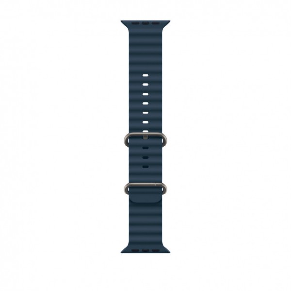 Ремешок для Apple Watch 49mm Ocean Band - Синий (Blue) MT633