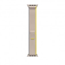 Ремешок для Apple Watch Ultra 49mm Yellow/Beige Trail Loop - M/L (Желтый/Бежевый)