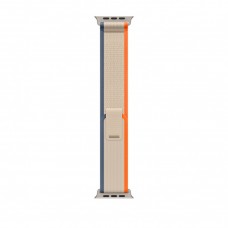 Ремешок для Apple Watch Ultra 49mm Orange/Beige Trail Loop - S/M (Оранжевый/Бежевый)