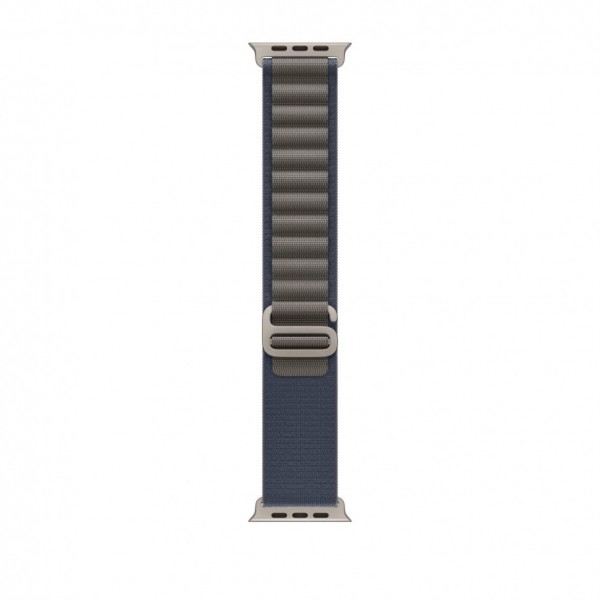 Ремешок для Apple Watch Ultra 49mm Blue Alpine Loop - M (Синий)