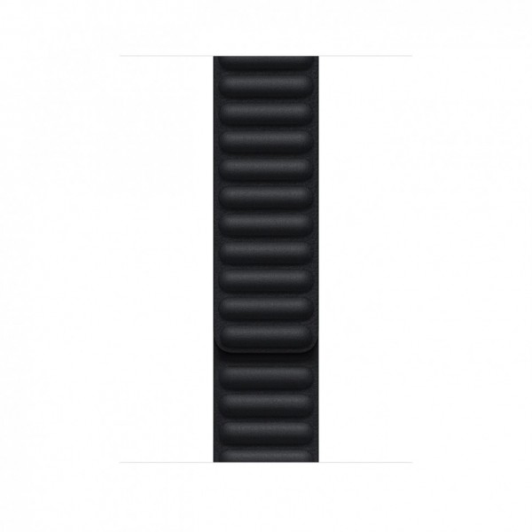 Ремешок Midnight Leather Link для Apple Watch 41mm в черном цвете S/M