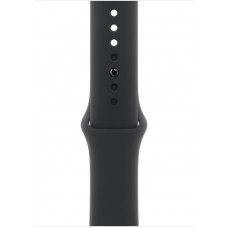 Ремешок для Apple Watch 46mm Black Sport Band - M/L (Черный) (MXM43)