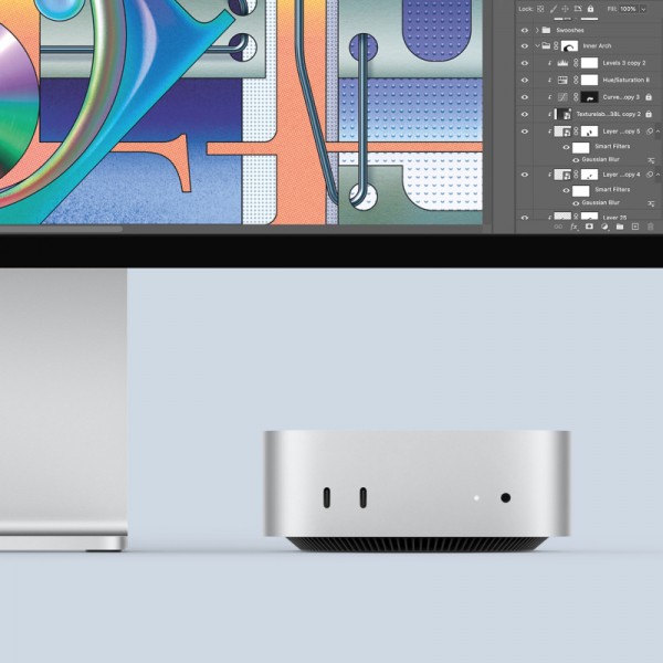 Apple Mac Mini 2024: Серебристый с M4 10C CPU и 10C GPU, 24/1024GB
