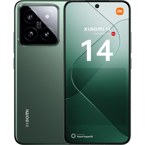 Смартфон Xiaomi 14 12/512 (GB) Green