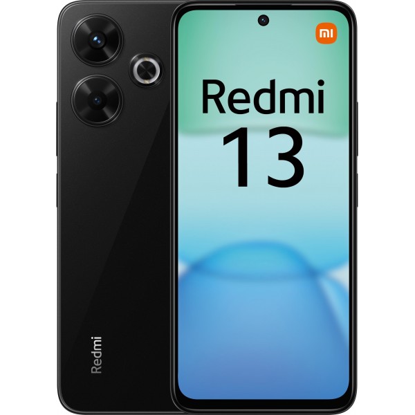 Смартфон Xiaomi Redmi 13 8/256 ГБ, Dual nano Sim, NFC, Midnight Black