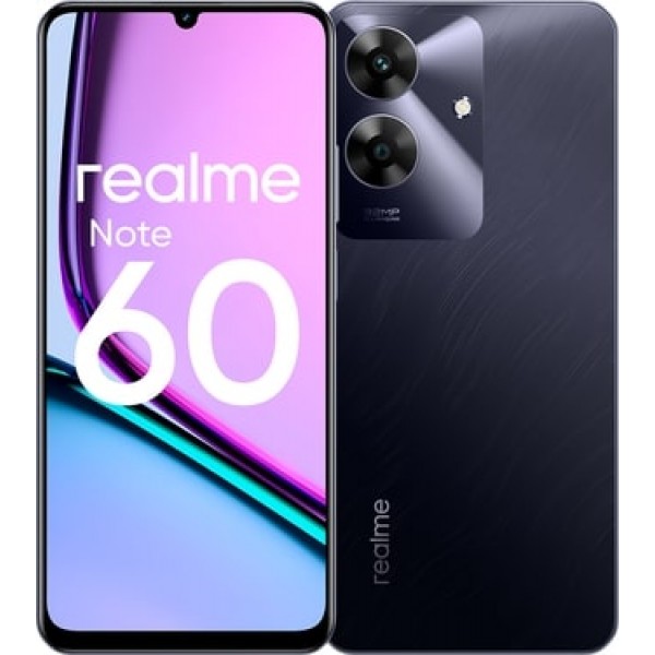 Смартфон Realme Note 60 4/128GB Dual nanoSIM, RU, черный