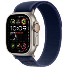 Умные часы Apple Watch Ultra 2 (2024) GPS + Cellular, 49 мм, корпус из бежевого титана, ремешок Blue Trail Loop HK, размер S/M