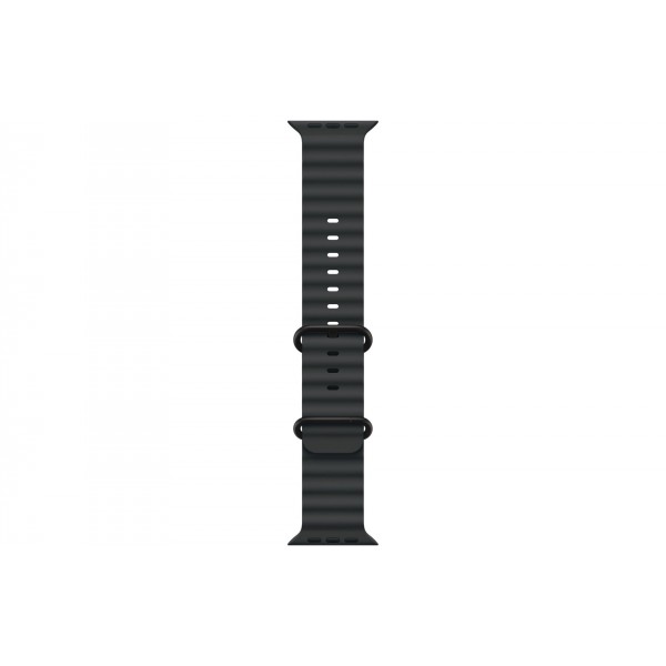 Умные часы Apple Watch Ultra 3 (2025) GPS + Cellular, 49 мм, корпус из черного титана, ремешок Ocean Band черного цвета
