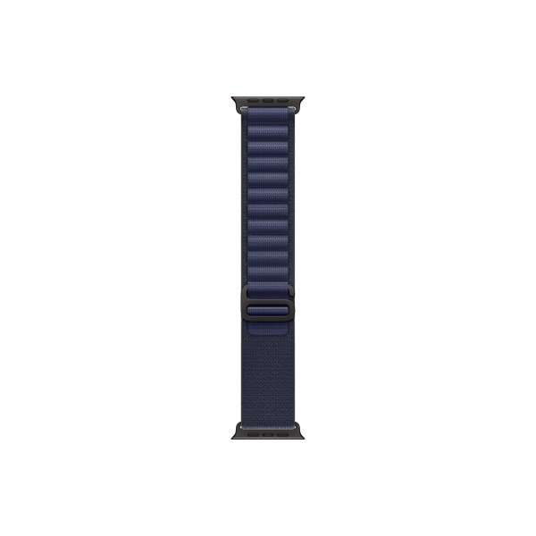 Умные часы Apple Watch Ultra 2 (2024) GPS + Cellular, 49 мм, корпус из черного титана, ремешок Alpine Loop Navy синего цвета, US, размер M