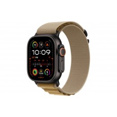 Умные часы Apple Watch Ultra 2 (2024) GPS + Cellular, 49 мм, корпус из черного титана, ремешок Alpine Loop Tan бежевого цвета US, размер S
