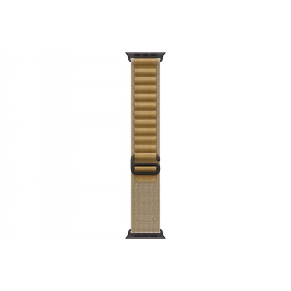 Умные часы Apple Watch Ultra 2 (2024) GPS + Cellular, 49 мм, корпус из черного титана, ремешок Alpine Loop Tan бежевого цвета US, размер S