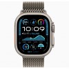 Умные часы Apple Watch Ultra 2 (2024) GPS + Cellular, 49 мм, корпус из бежевого титана, ремешок Natural Titanium Milanese Loop, M