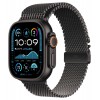 Умные часы Apple Watch Ultra 2 (2024) GPS + Cellular, 49 мм, корпус из черного титана, ремешок Black Titanium Milanese Loop, M