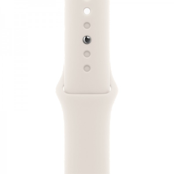 Умные часы Apple Watch SE 2 (2024) 40mm в алюминиевом корпусе Starlight с спортивным ремешком S/M