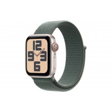 Умные часы Apple Watch SE 2 (2024) 40mm GPS + Cellular Starlight Aluminum Case with Lake Green Sport Loop