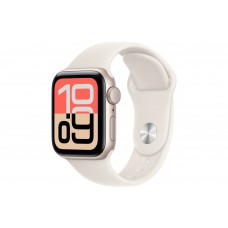 Умные часы Apple Watch SE 3 (2025) 44mm Starlight Aluminum Case with Starlight Sport Band M/L