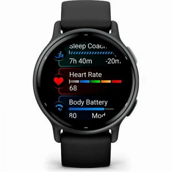 Умные часы Garmin Vivoactive 5, черный (010-02862-10)