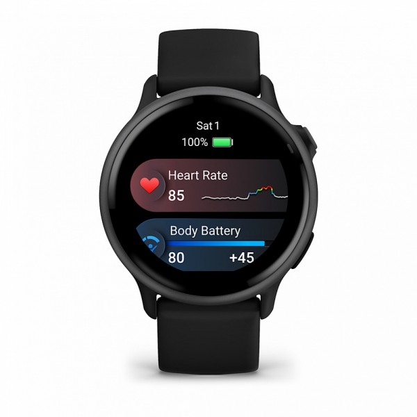 Умные часы Garmin Vivoactive 6, черный (010-02985-00)