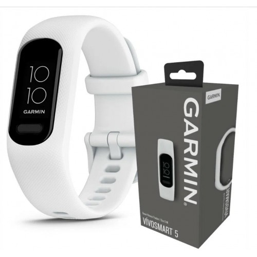 Фитнес-браслет Garmin Vivosmart 5, S/M, белый