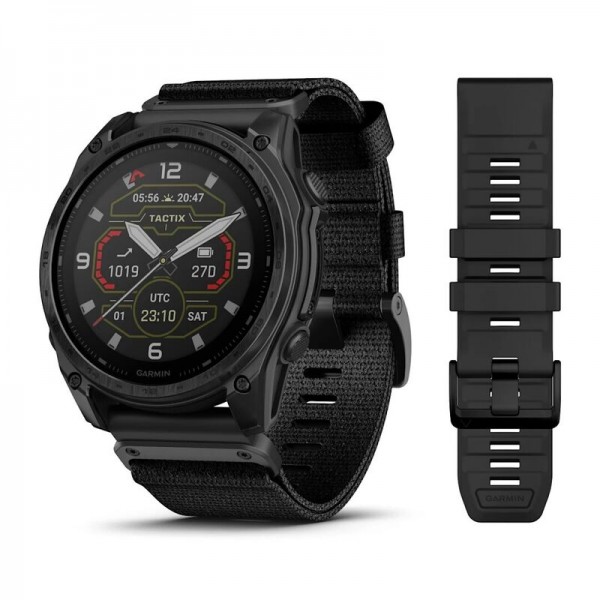 Умные часы Garmin Tactix 8 51mm Solar Sapphire Applied Ballistics Elite Black 010-03407-11