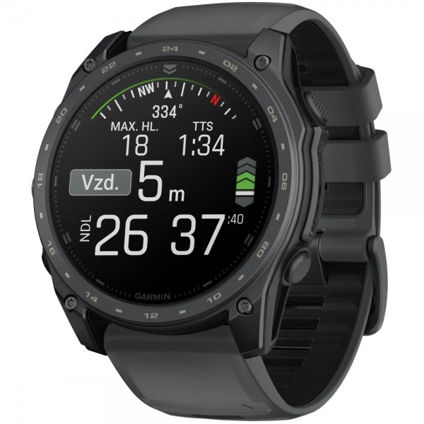 Умные часы Garmin Tactix 8 51mm Amoled Cerakote Coating Slate Gray 010-04553-00