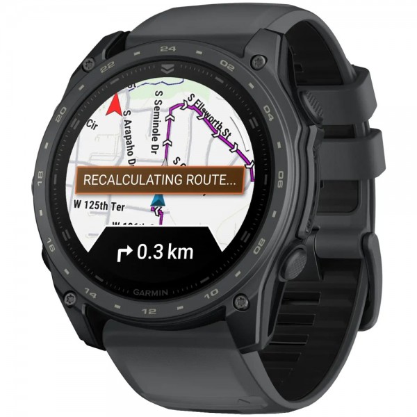 Умные часы Garmin Tactix 8 51mm Amoled Cerakote Coating Slate Gray 010-04553-00