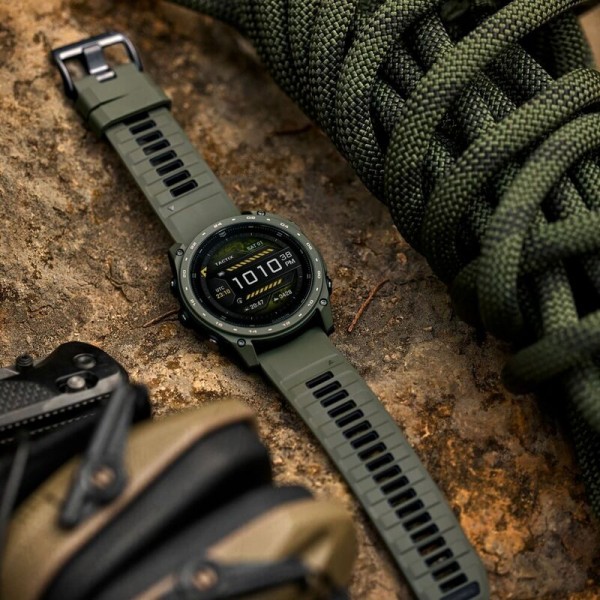 Умные часы Garmin Tactix 8 51mm Amoled Cerakote Sapphire Olive 010-04553-11