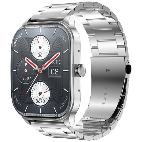 Умные часы Amazfit Pop 3S Metallic Silver (Серебристый) RU