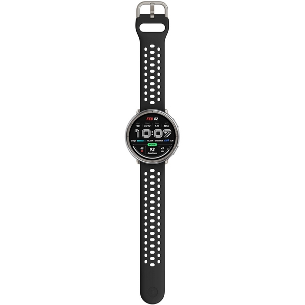 Умные часы Amazfit Active 2 Black Sport Silicone (Черный)