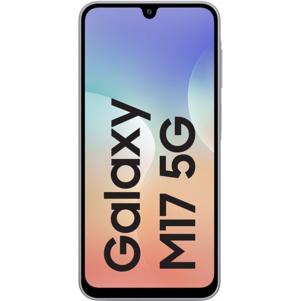 Смартфон Samsung Galaxy M17 5G 6/128 ГБ, Dual nano SIM, Silver