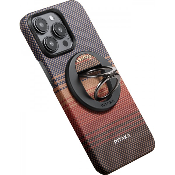 Магнитный держатель Pitaka Sunset MagEZ Grip 3 с NFC, Закат, MGS2403