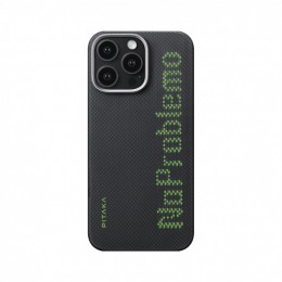 Чехол PITAKA Aries Tactile Woven Case для iPhone 16 Pro Max 6.9", принт без проблем (NoProblemo) KI1601NOP